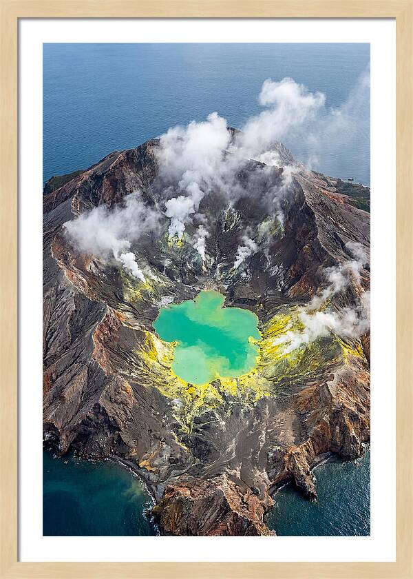 White Island Volcanic Crater