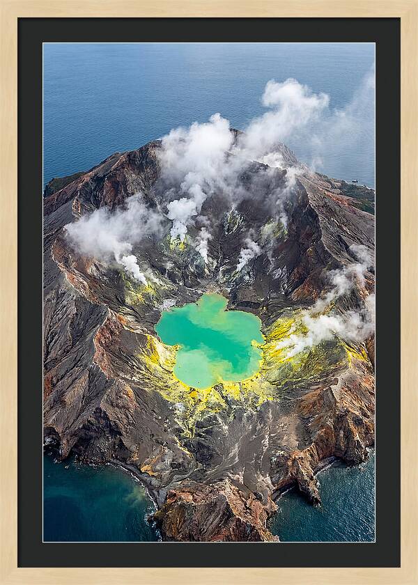 White Island Volcanic Crater
