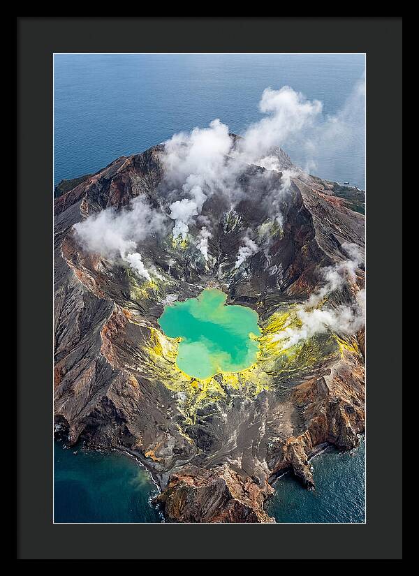 White Island Volcanic Crater