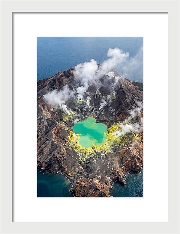White Island Volcanic Crater