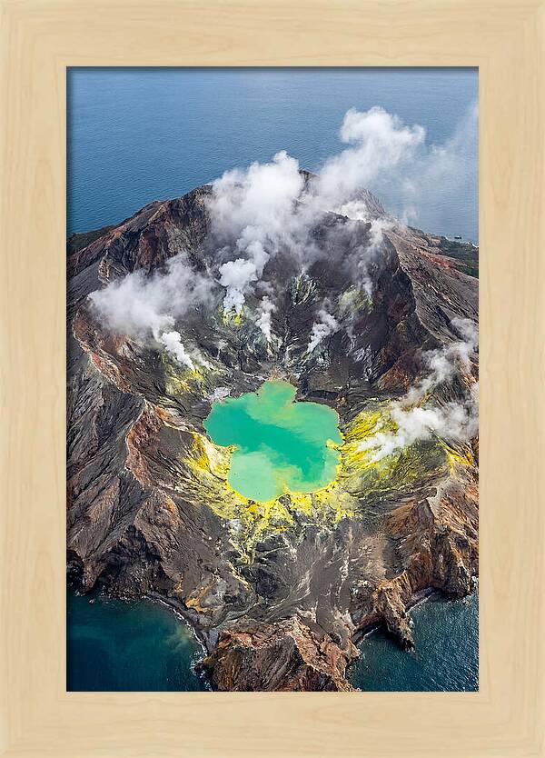 White Island Volcanic Crater