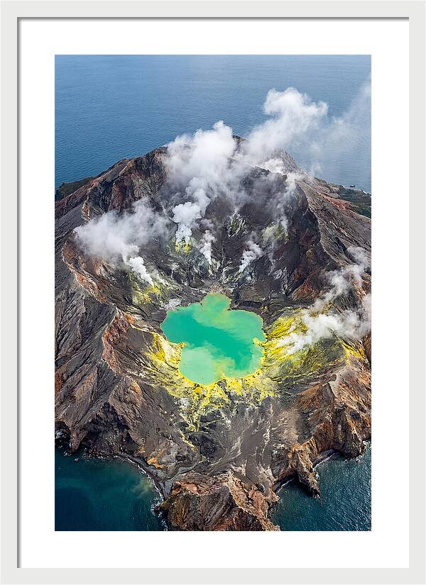White Island Volcanic Crater