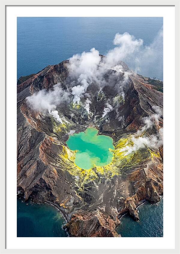 White Island Volcanic Crater