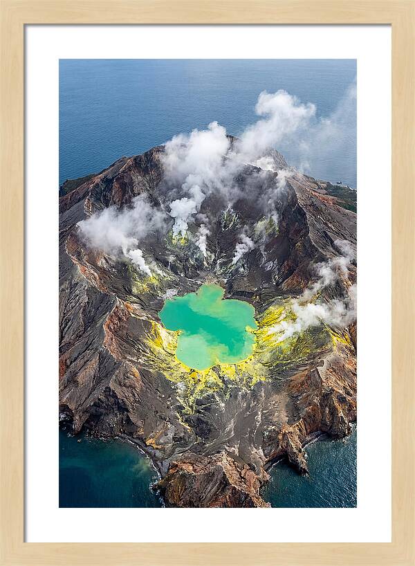 White Island Volcanic Crater