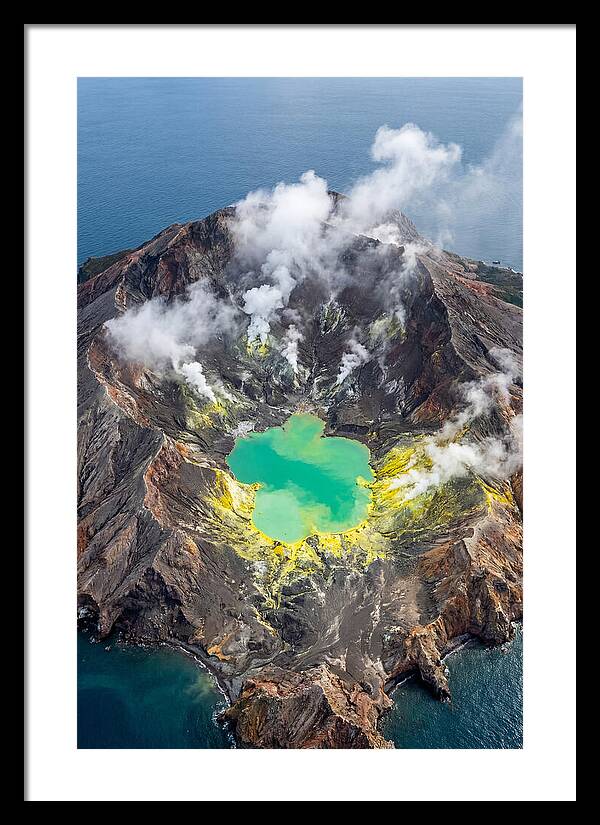 White Island Volcanic Crater