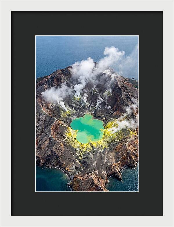 White Island Volcanic Crater