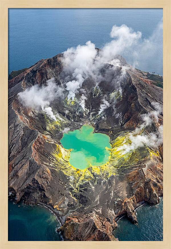 White Island Volcanic Crater