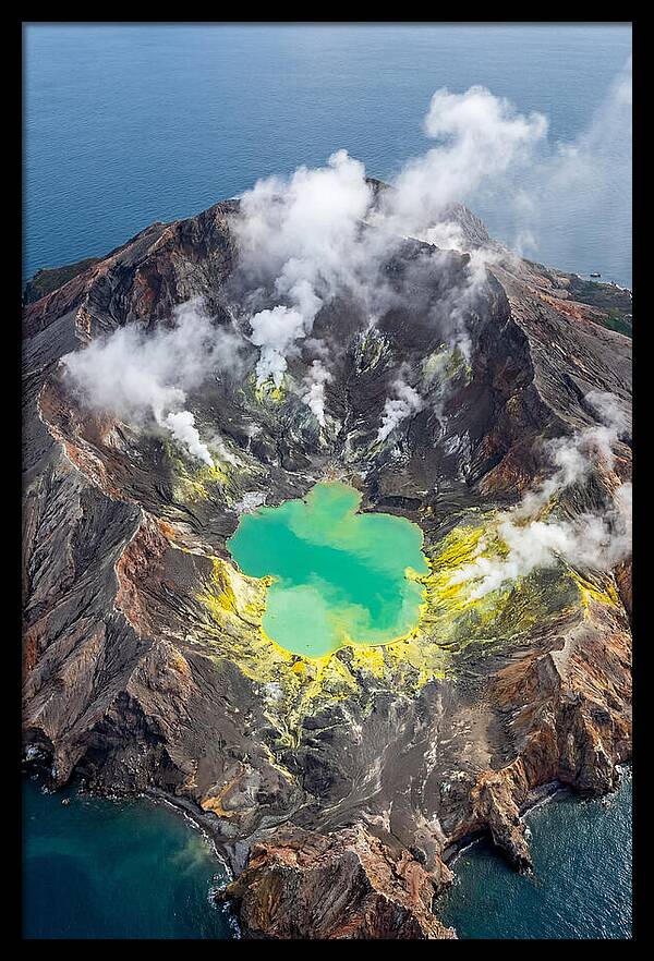 White Island Volcanic Crater