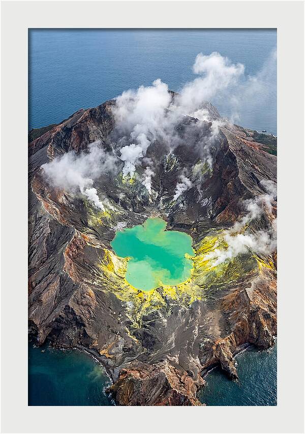 White Island Volcanic Crater