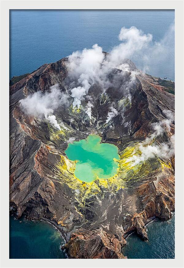 White Island Volcanic Crater