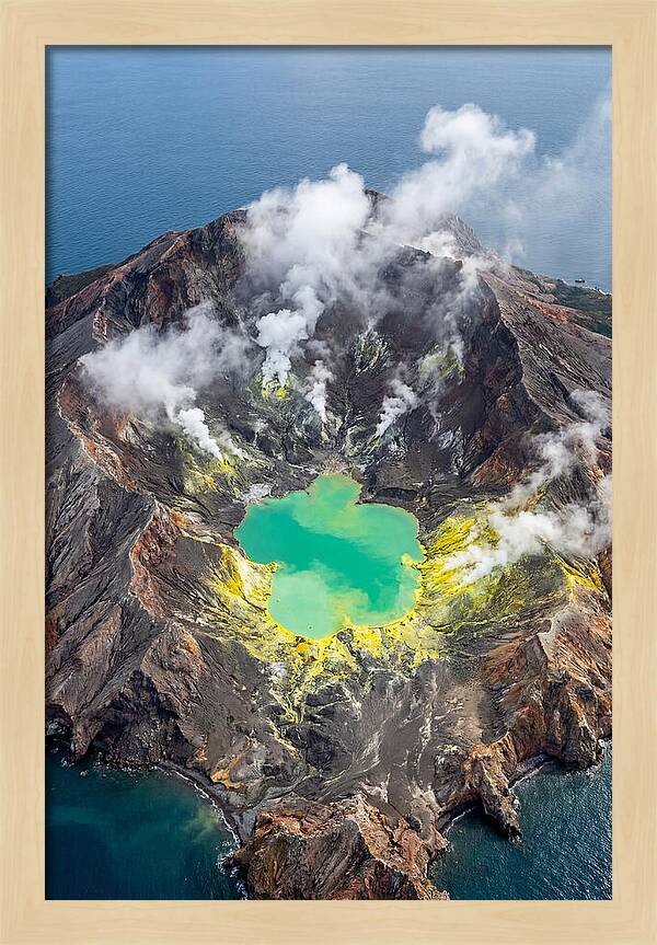 White Island Volcanic Crater