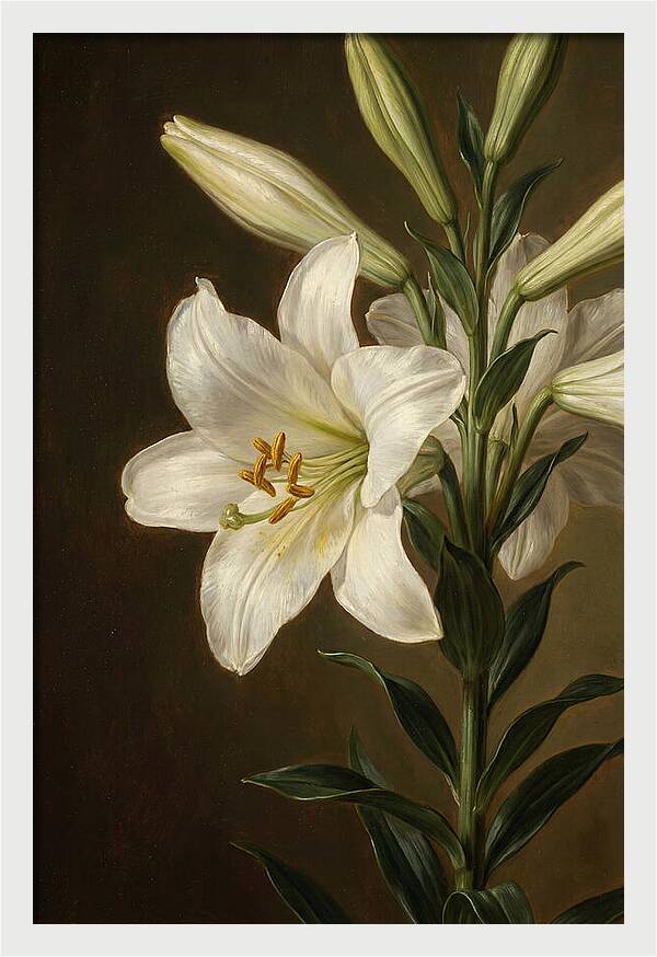 White Lily Elegance
