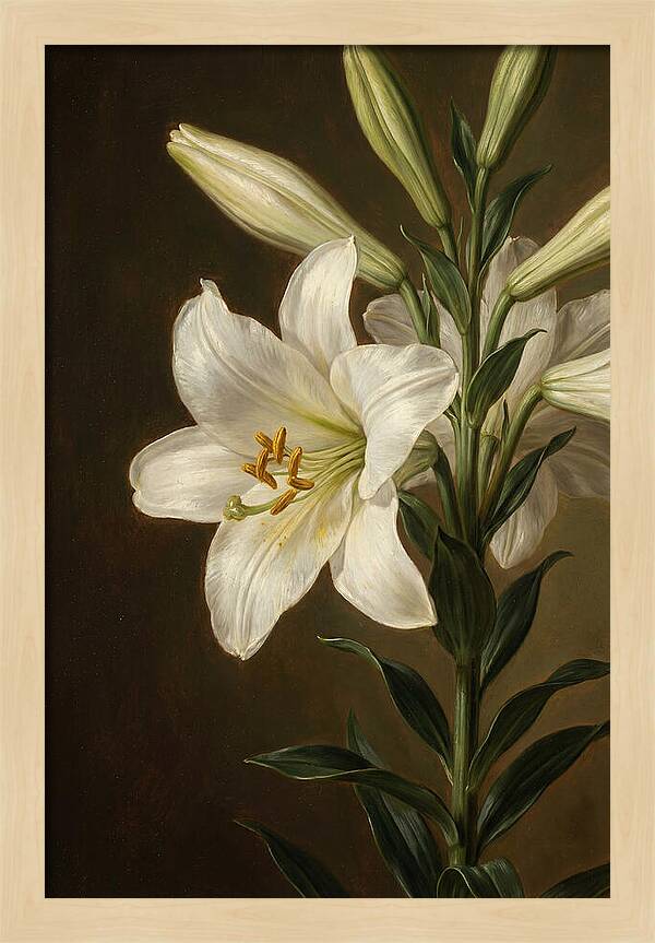 White Lily Elegance