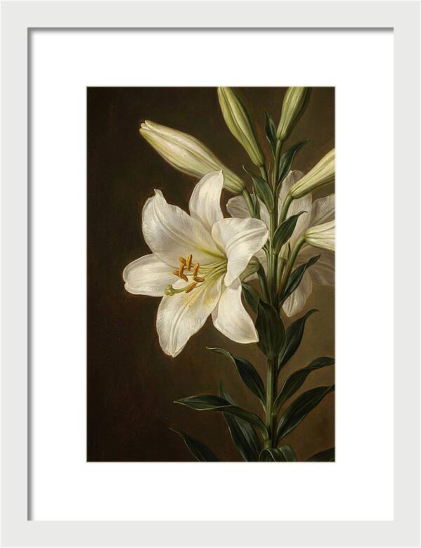 White Lily Elegance