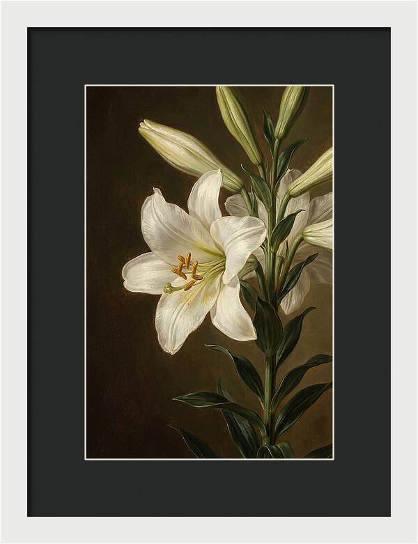 White Lily Elegance