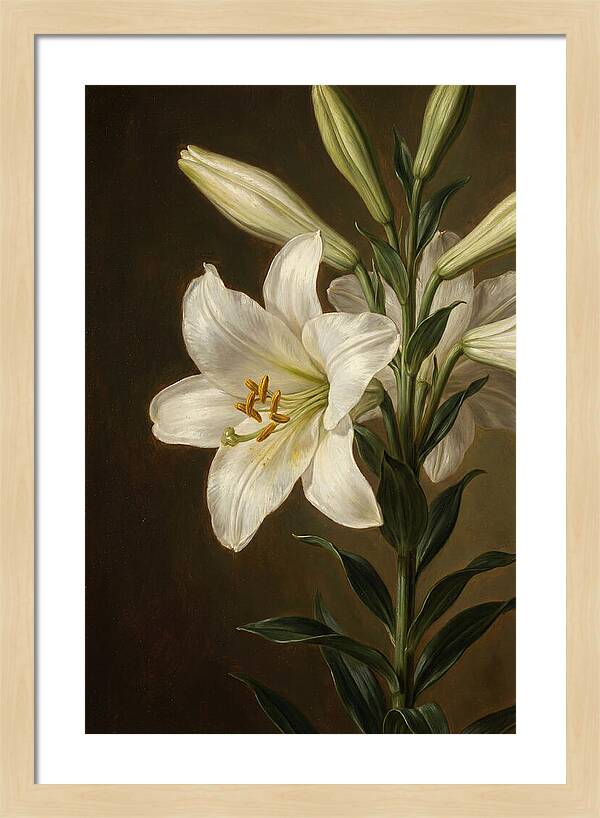 White Lily Elegance