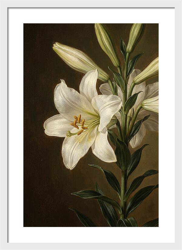 White Lily Elegance