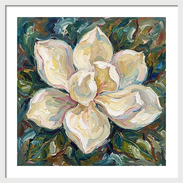 White Magnolia Blossom