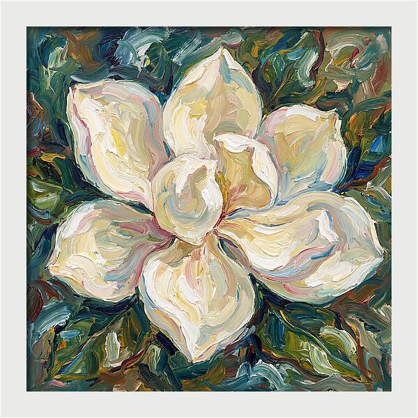 White Magnolia Blossom