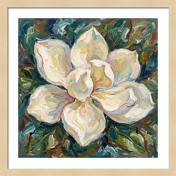 White Magnolia Blossom