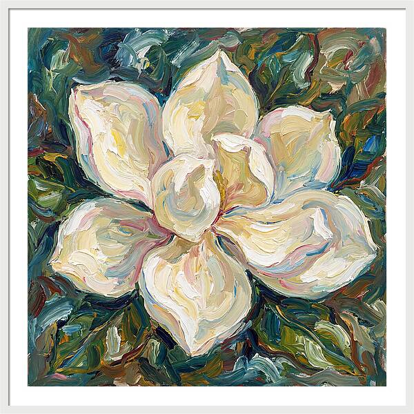 White Magnolia Blossom
