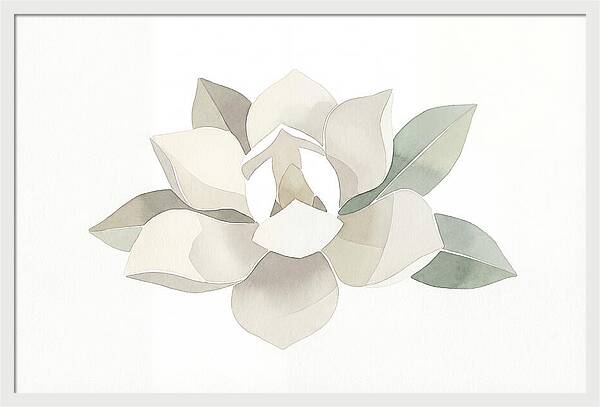 White Magnolia Elegance