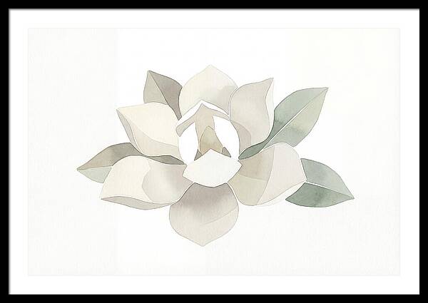 White Magnolia Elegance