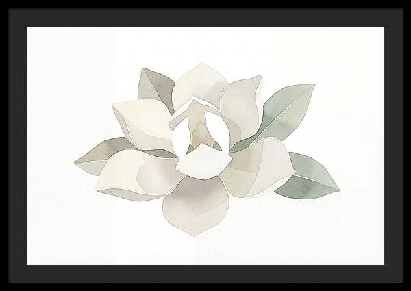 White Magnolia Elegance