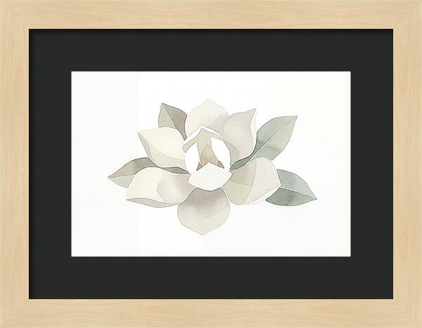 White Magnolia Elegance