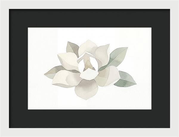 White Magnolia Elegance