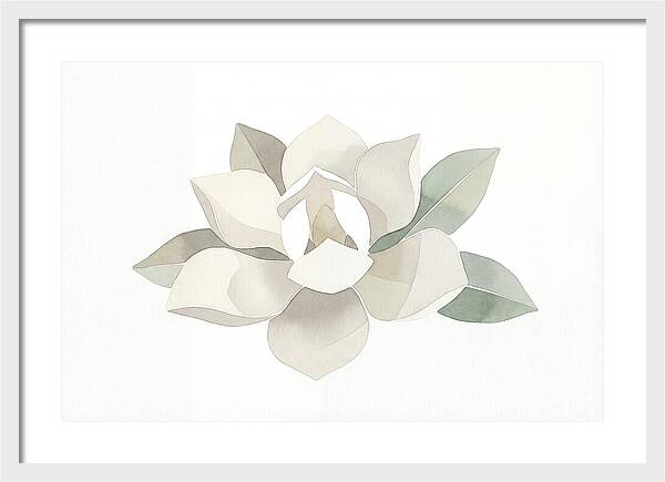White Magnolia Elegance
