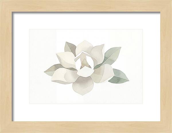 White Magnolia Elegance