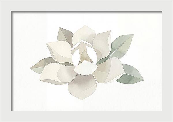 White Magnolia Elegance
