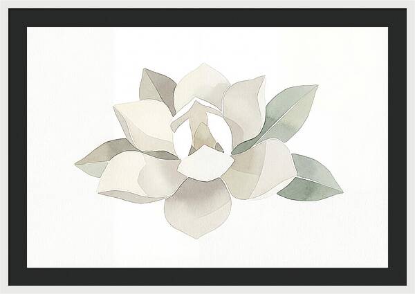 White Magnolia Elegance