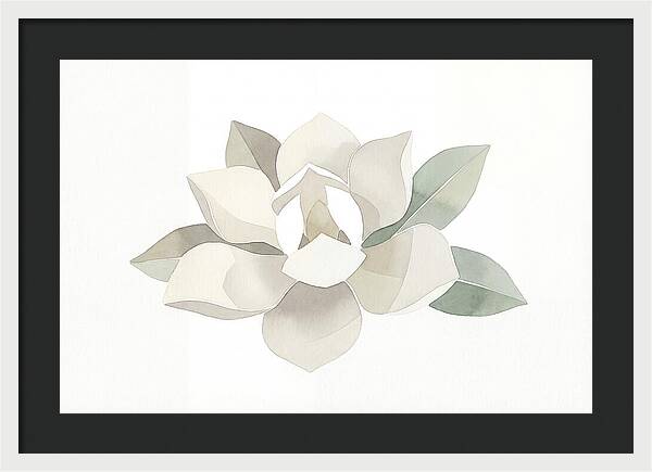 White Magnolia Elegance
