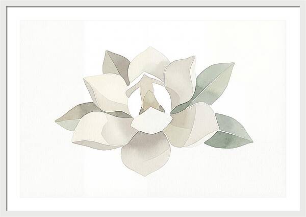White Magnolia Elegance