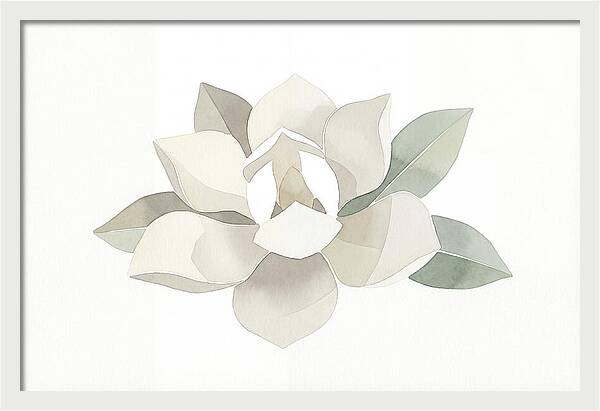 White Magnolia Elegance