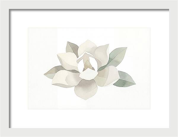 White Magnolia Elegance