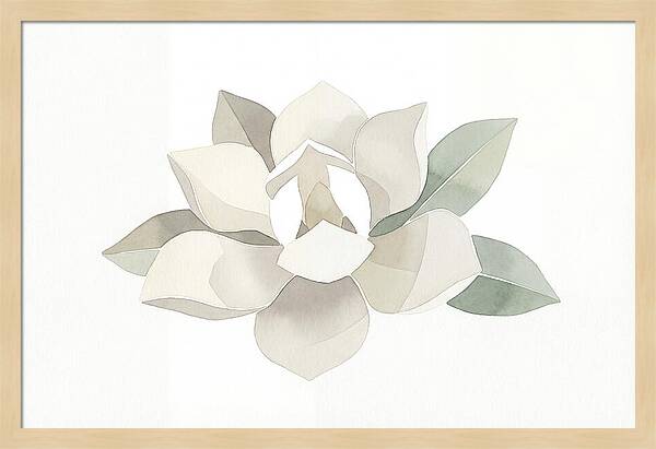 White Magnolia Elegance