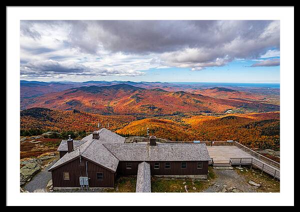 White Mountains In Autumn Glory