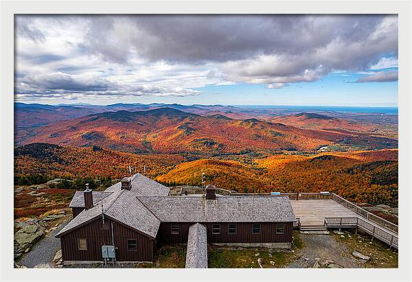 White Mountains In Autumn Glory