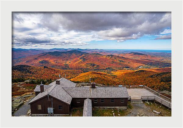 White Mountains In Autumn Glory