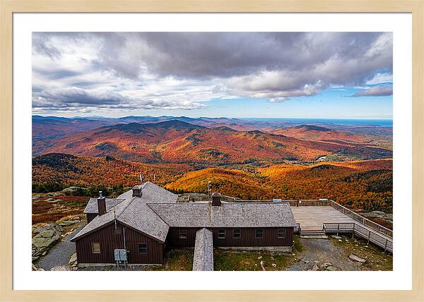 White Mountains In Autumn Glory
