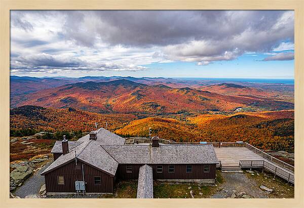 White Mountains In Autumn Glory