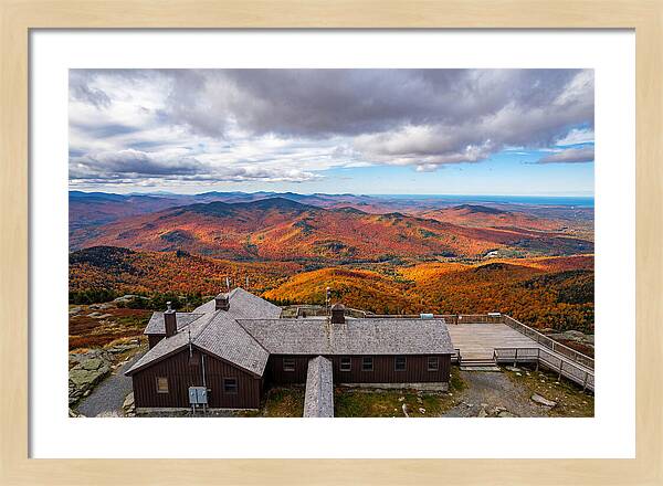White Mountains In Autumn Glory