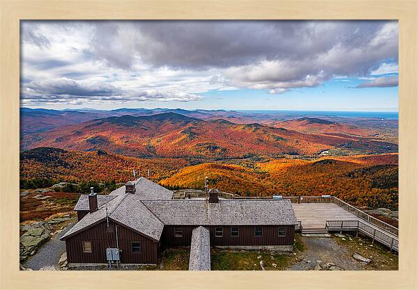 White Mountains In Autumn Glory