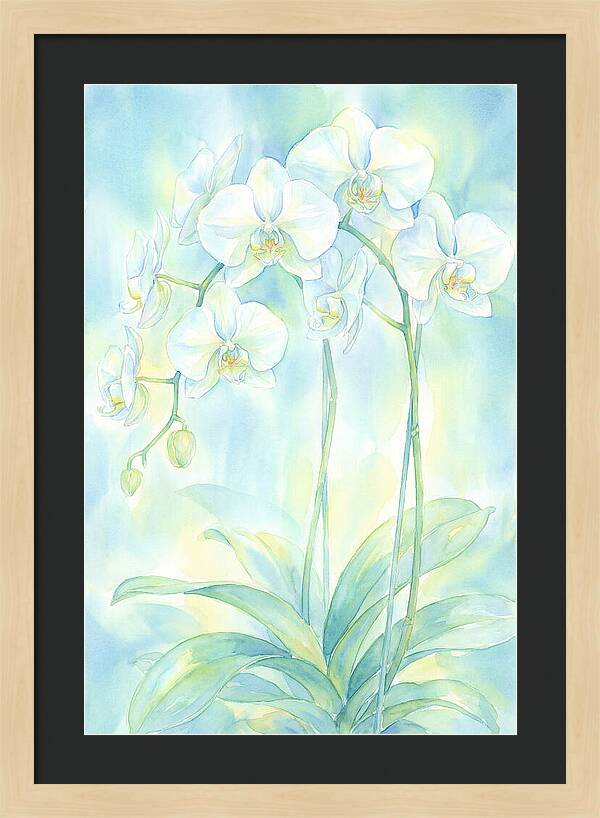 White Orchids