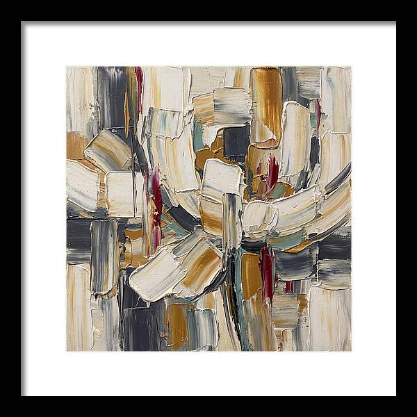 White Peony In Abstract Form