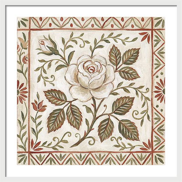 White Rose Folk Art