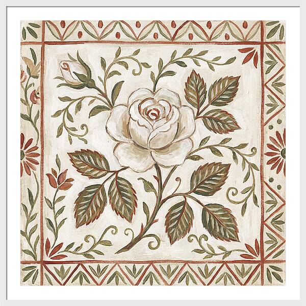 White Rose Folk Art